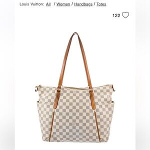 Louis Vuitton Damier Azur Totally MM